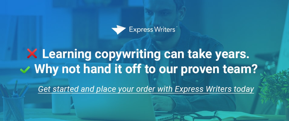 hire an expert copywriter