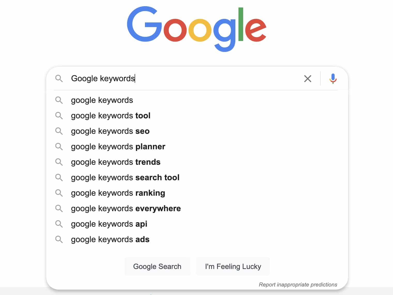 google results
