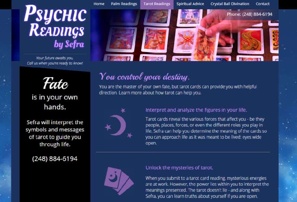 PSYCHIC READINGS Tara Clapper