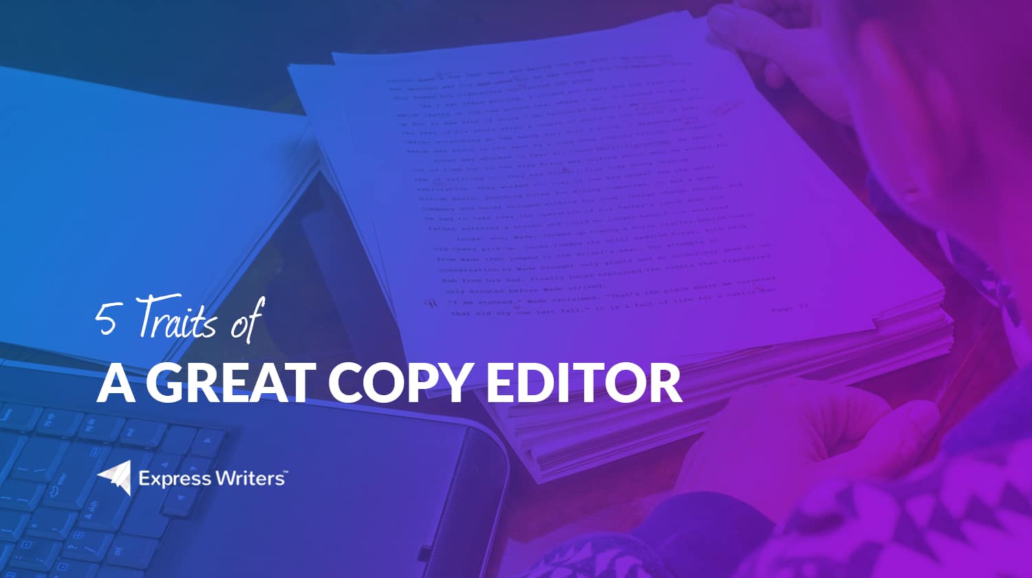 how to be a copy editor