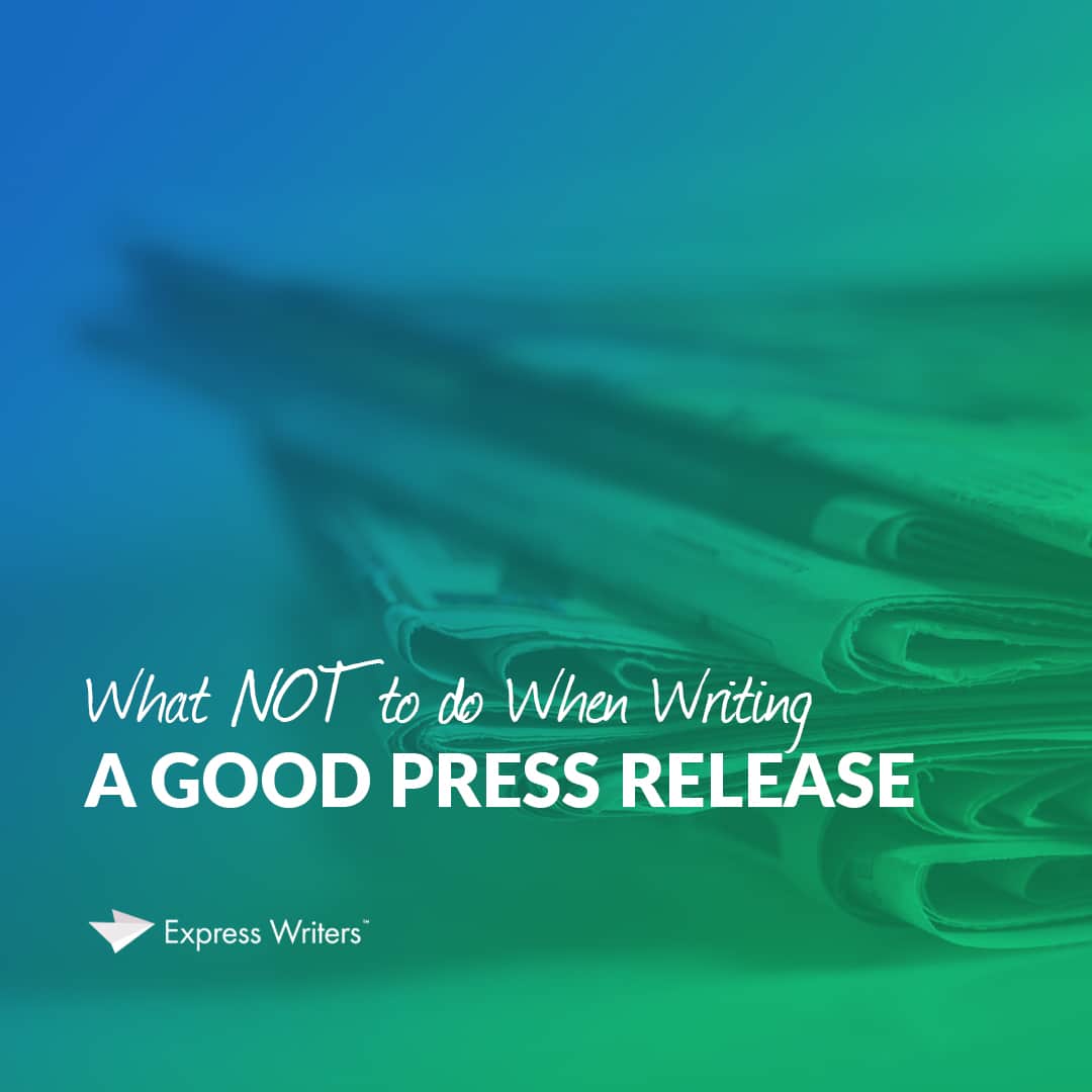 press release