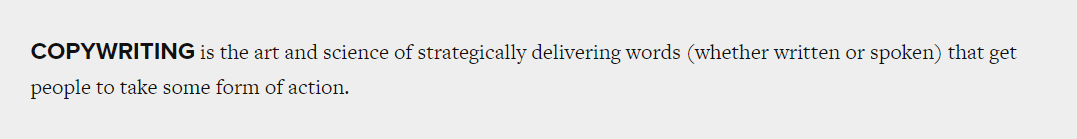 what is copywriting