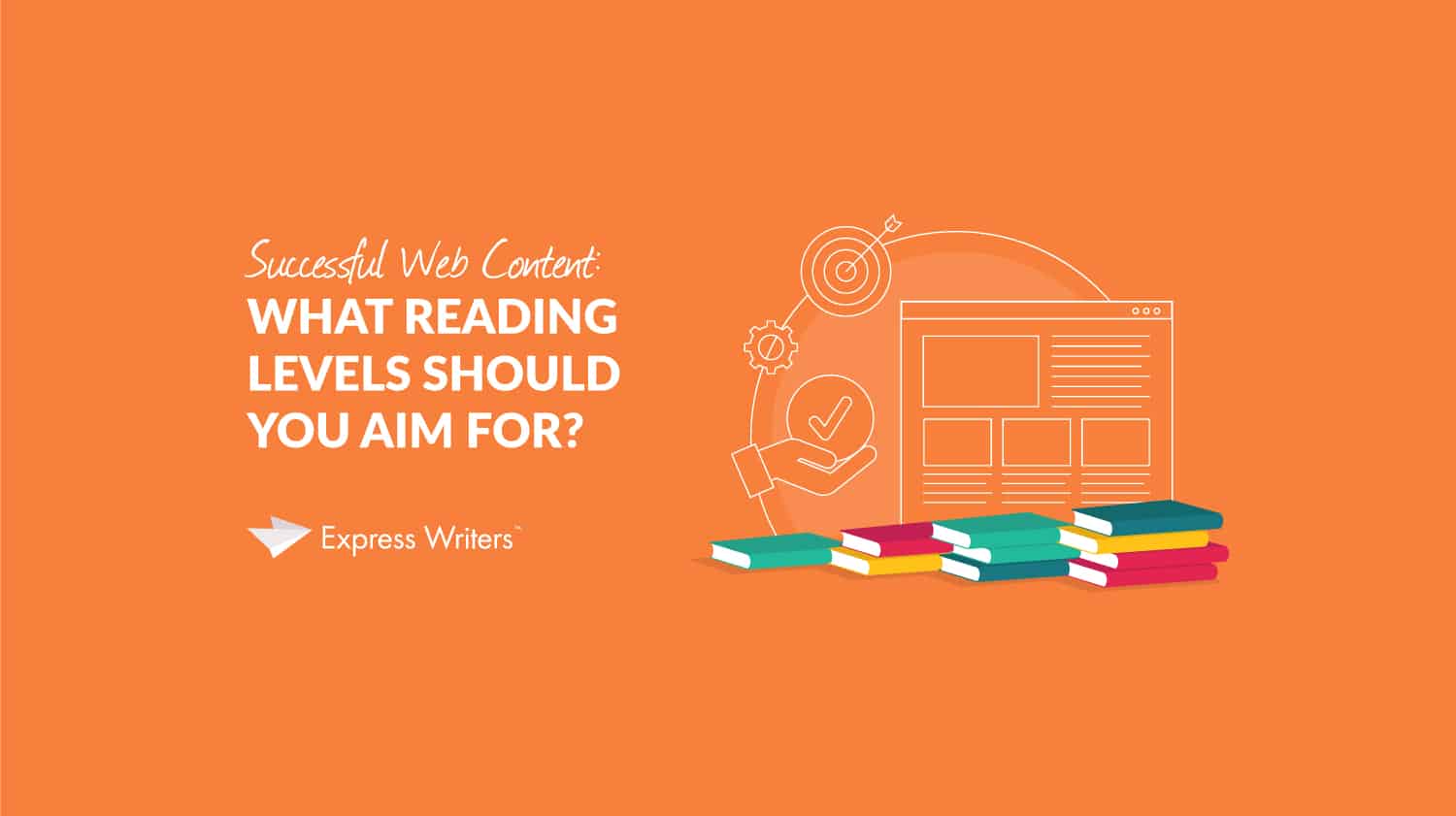 what grade level to write online content in