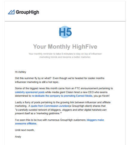 GroupHigh Screenshot