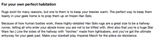 Han Solo carbonite