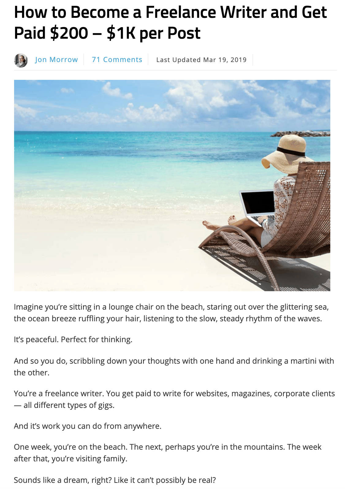 blog post example smartblogger