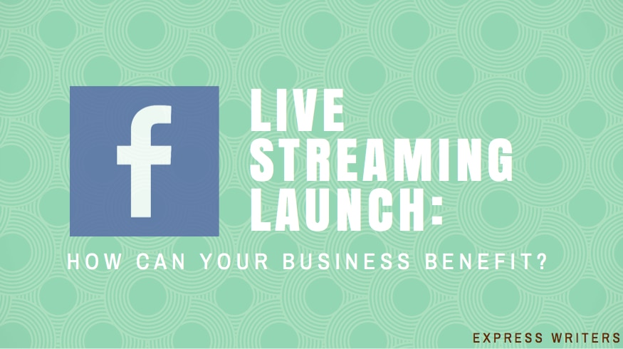 Facebook Live Streaming Launch