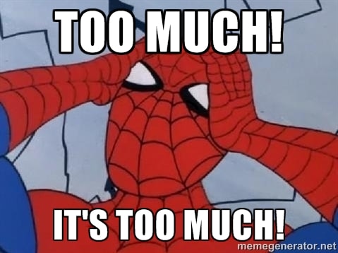 too much