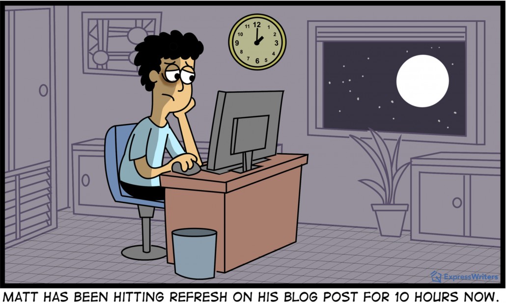 blogging seo comic