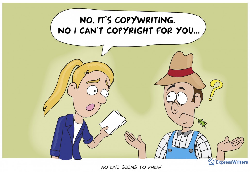 copywriter vs copyrighting