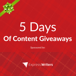 We're Doing 5 Days of Content Giveaways!