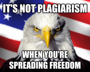 not plagarism