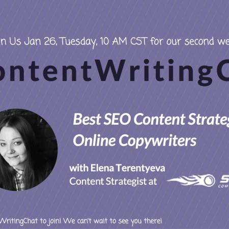 #ContentWritingChat January 26 2016 Recap: Best SEO Practices With SEMRush Strategist Elena