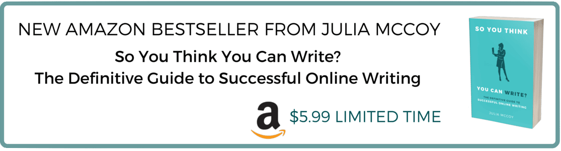 So you think you can write julia mccoy