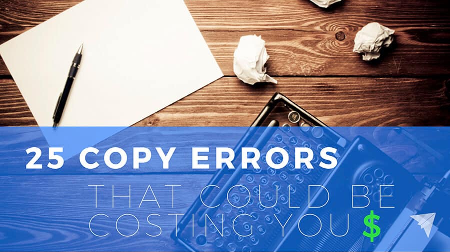 online writing errors