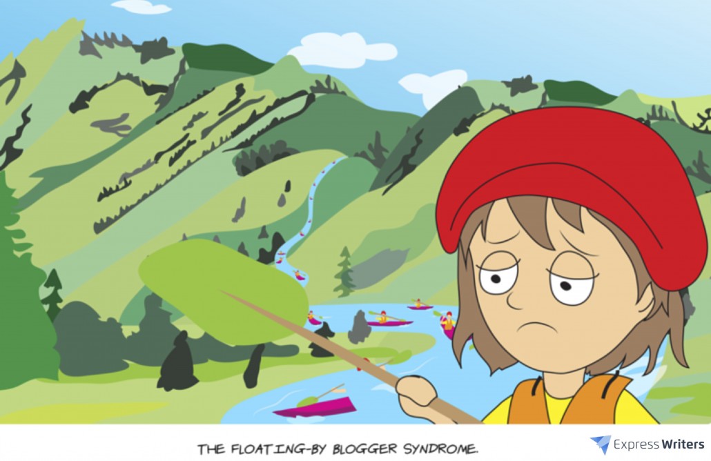 floating by blogger syndrome