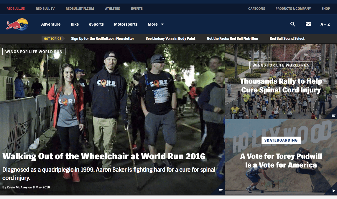 Red Bull Screenshot