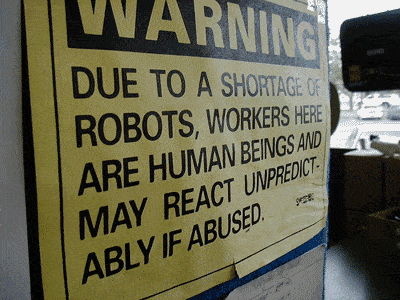 Don't think of ANYONE as a robot. Think of them as humans. (Enter H2H marketing.)