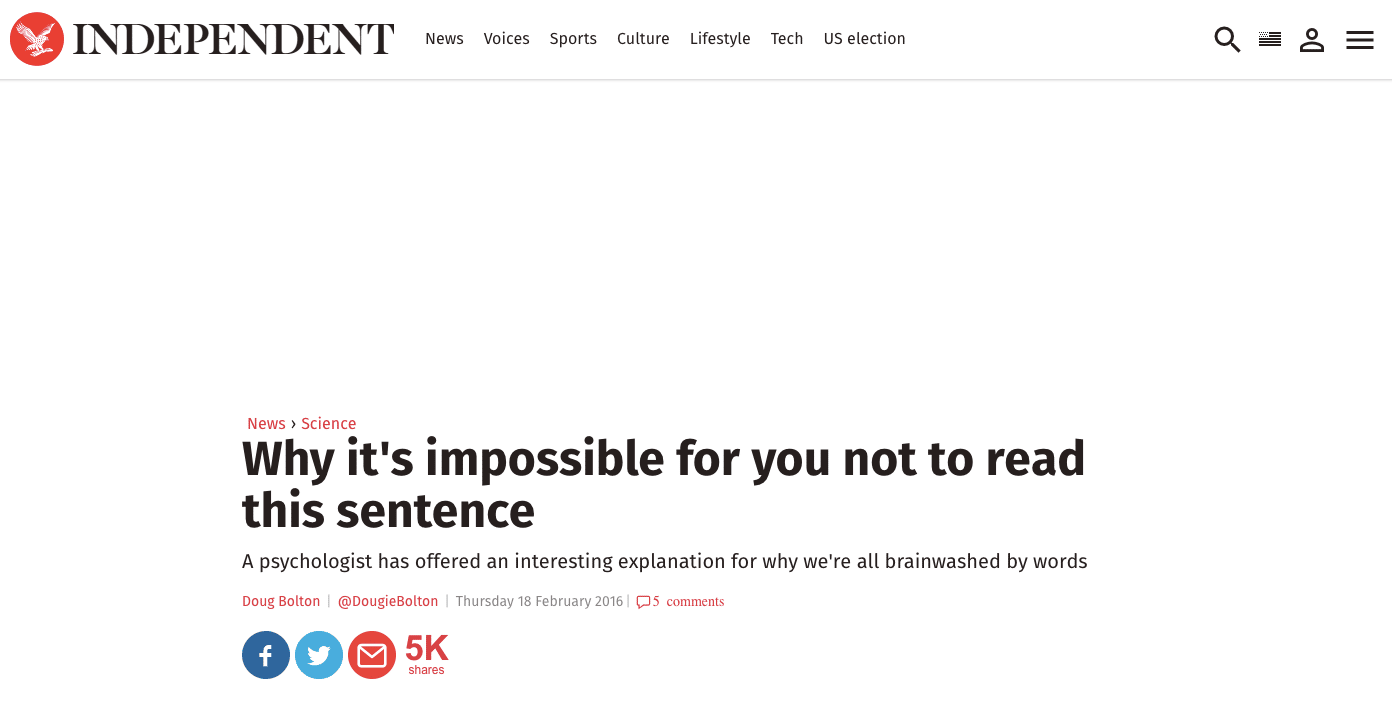 Independent Screenshot