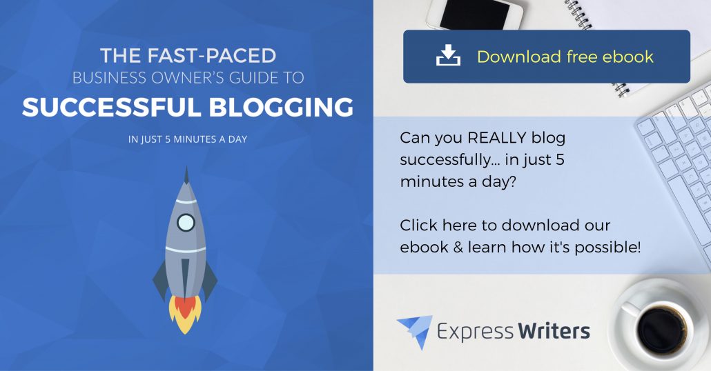 blogging in 5 minutes a day