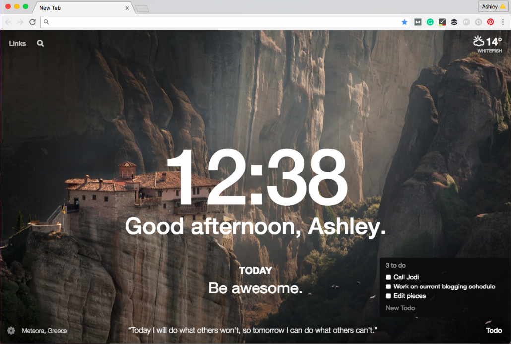 Momentum Screenshot