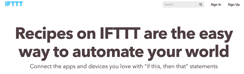 ifttt 