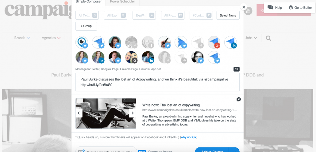buffer screenshot