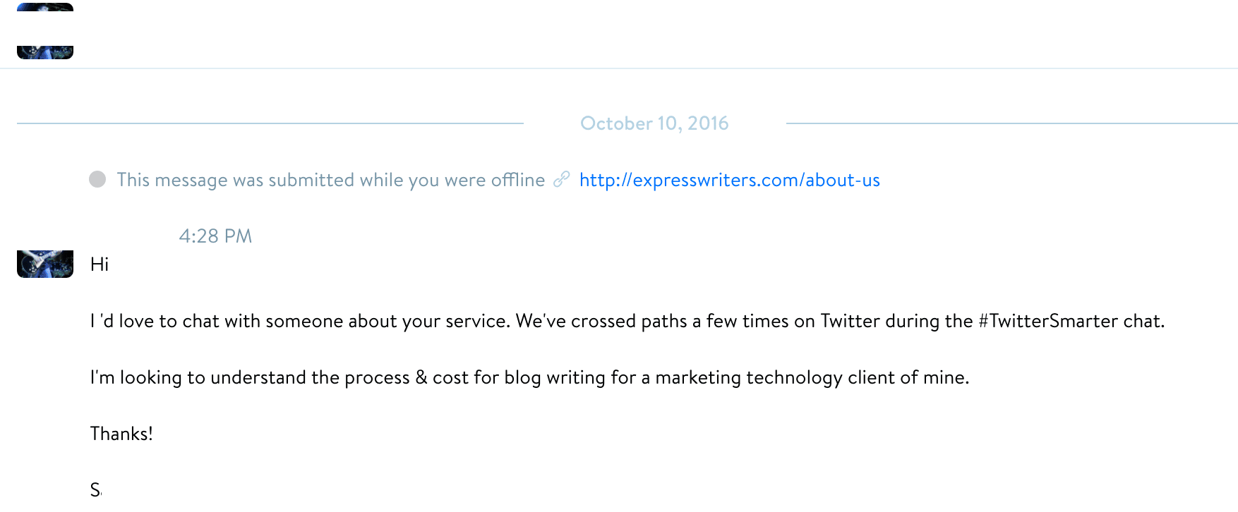 twittersmarter lead