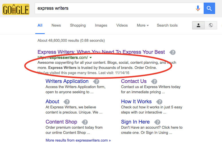 how to write content for SEO