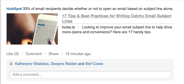 how to write content for LinkedIn