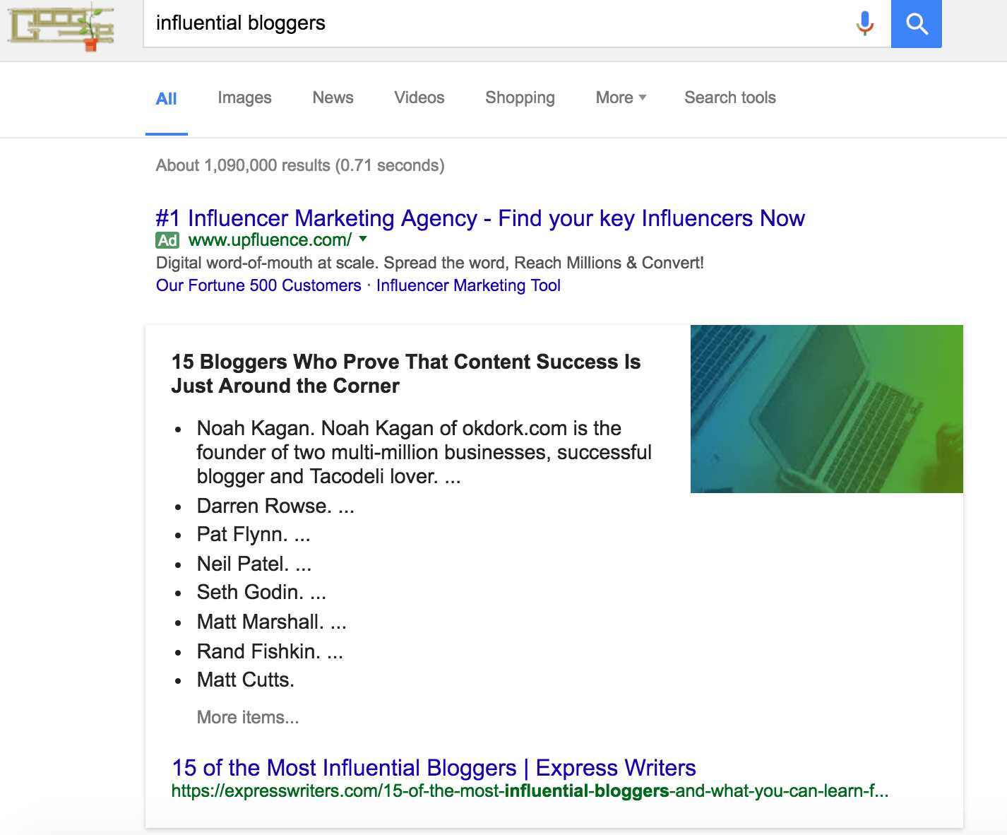 featured snippet ranking bloggers
