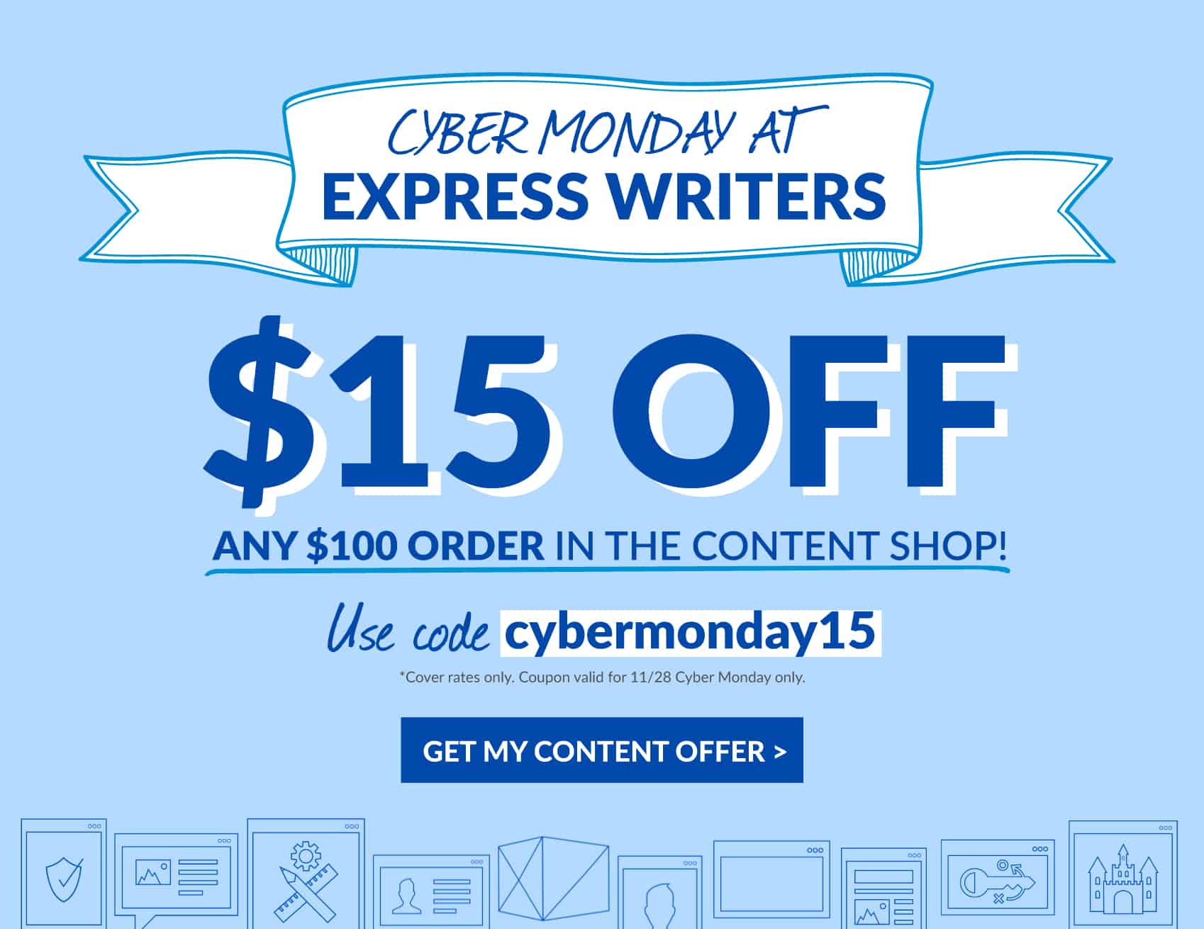 cyber monday newsletter