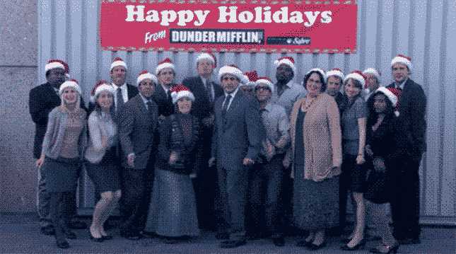 dunder mifflin holidays