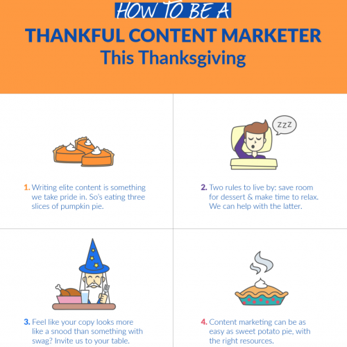 How to Be a Thankful Content Marketer This Thanksgiving (Infographic)