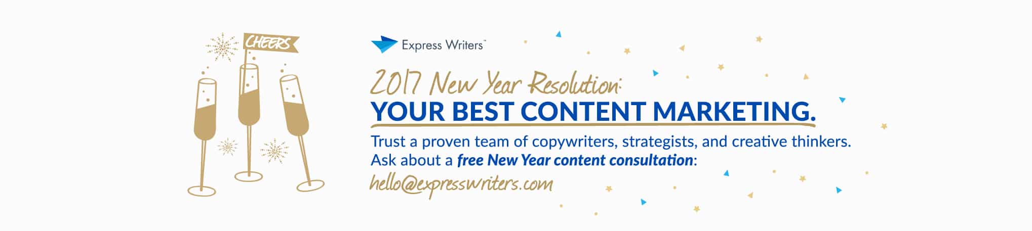 New Year CTA express writers