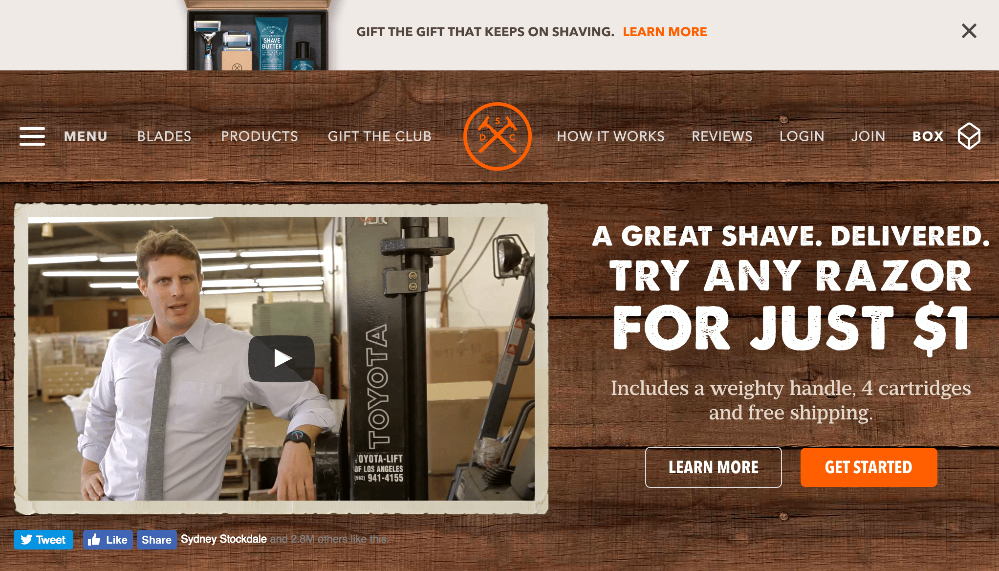 dollar shave club