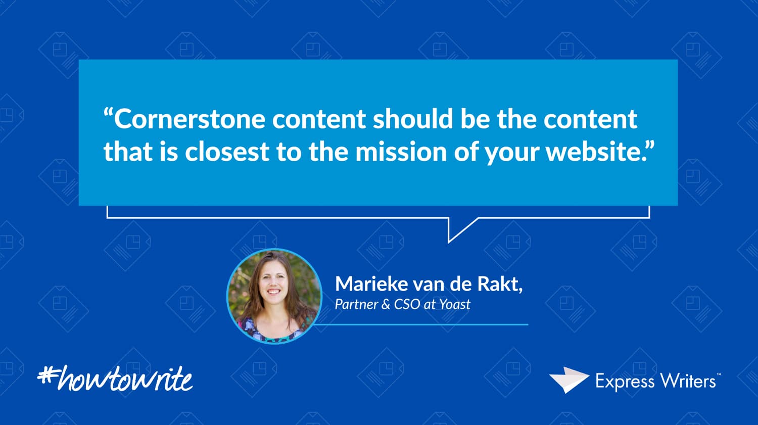 cornerstone content quote