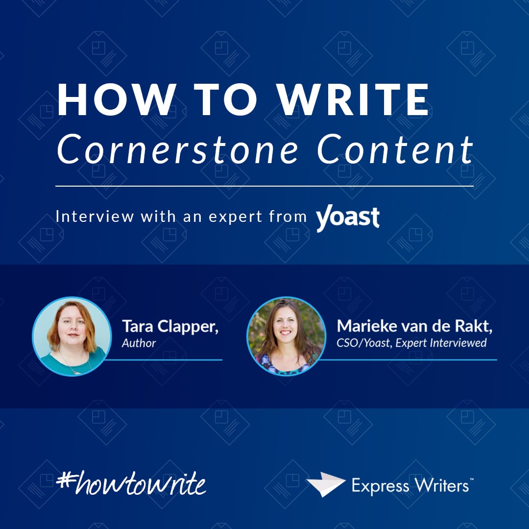 guide on how to write cornerstone content