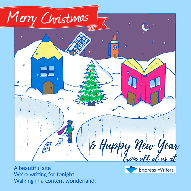 merry christmas from express writers