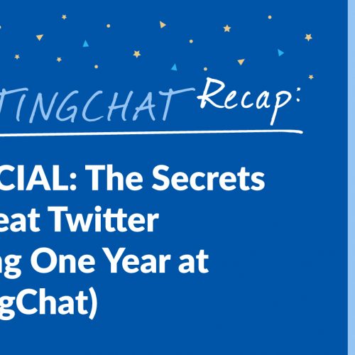 #ContentWritingChat Recap: The Secrets of Running a Great Twitter Chat (Celebrating One Year at #ContentWritingChat)