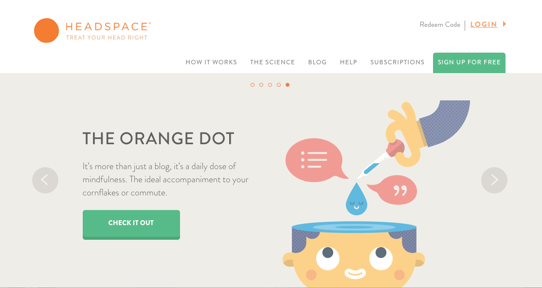 HeadSpace Screenshot