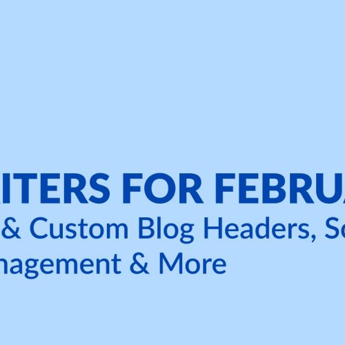 What's New at Express Writers for February: Storytelling Images & Custom Blog Headers, Social Media, Editing (Copy and Developmental), Project Management & More