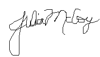 julia mccoy signature