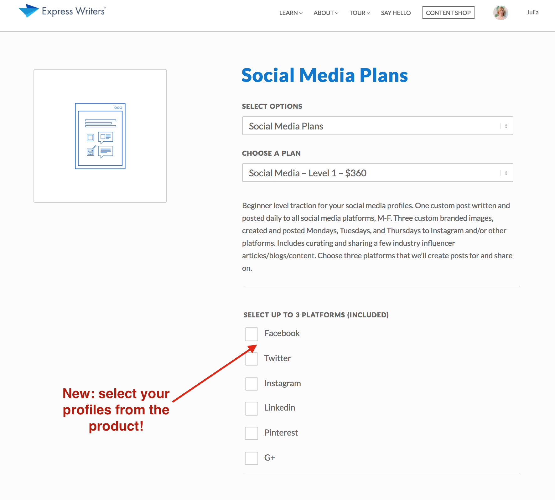 social media plans update