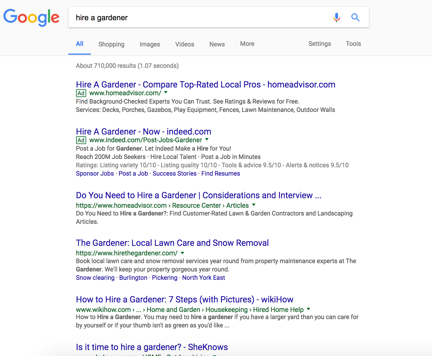 google general results