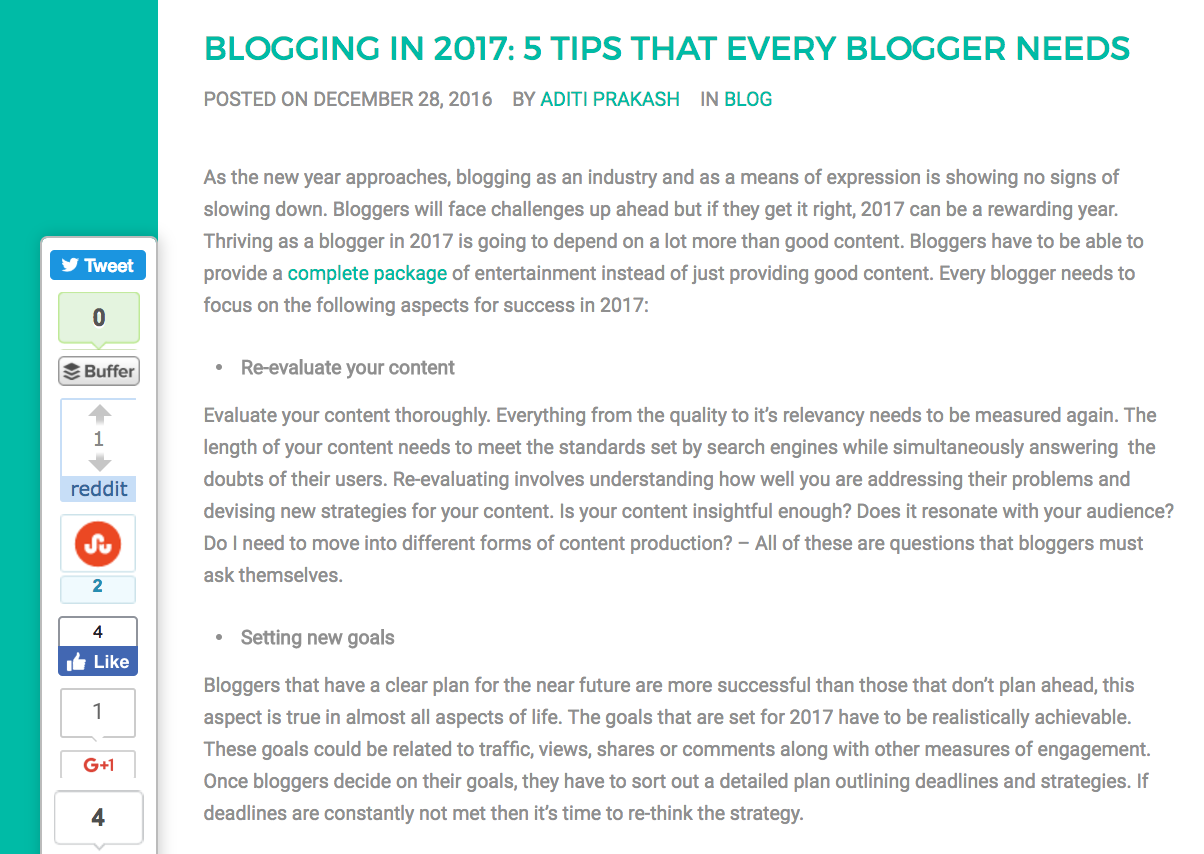 weak blog intro