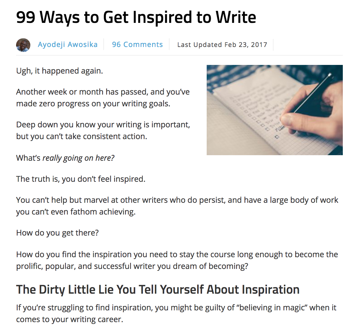 smart blogger example
