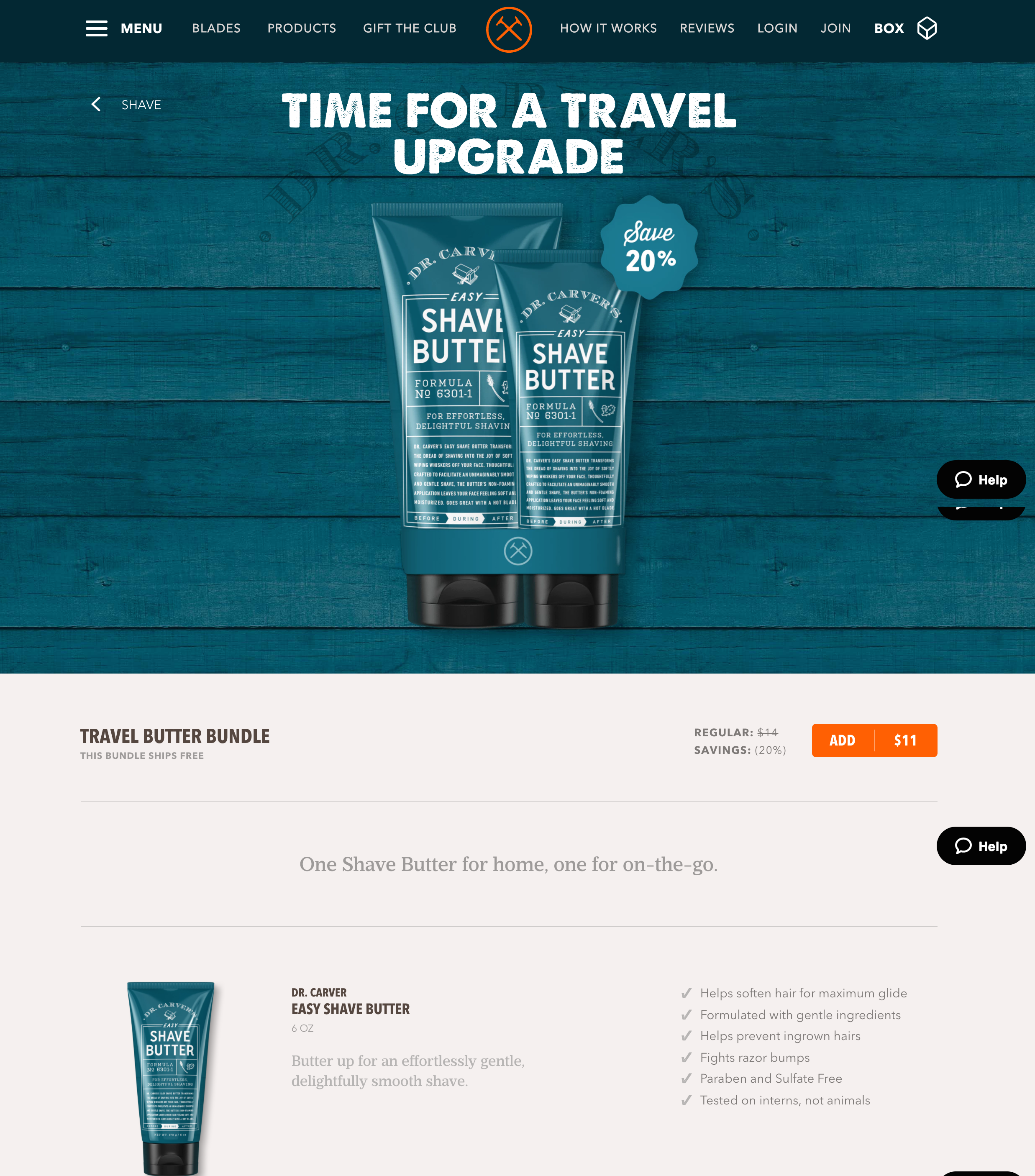 dollar shave club product description
