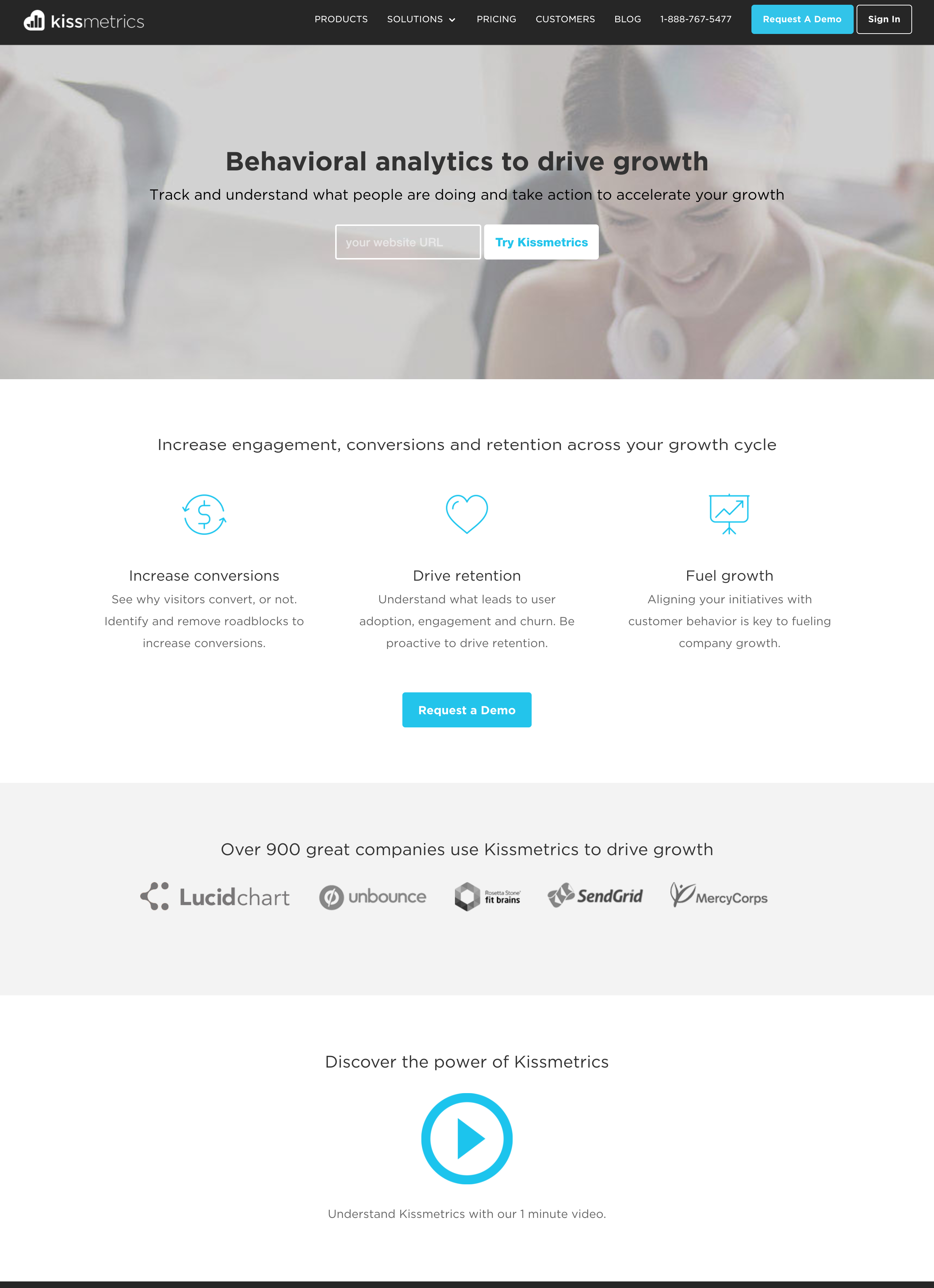 kissmetrics home