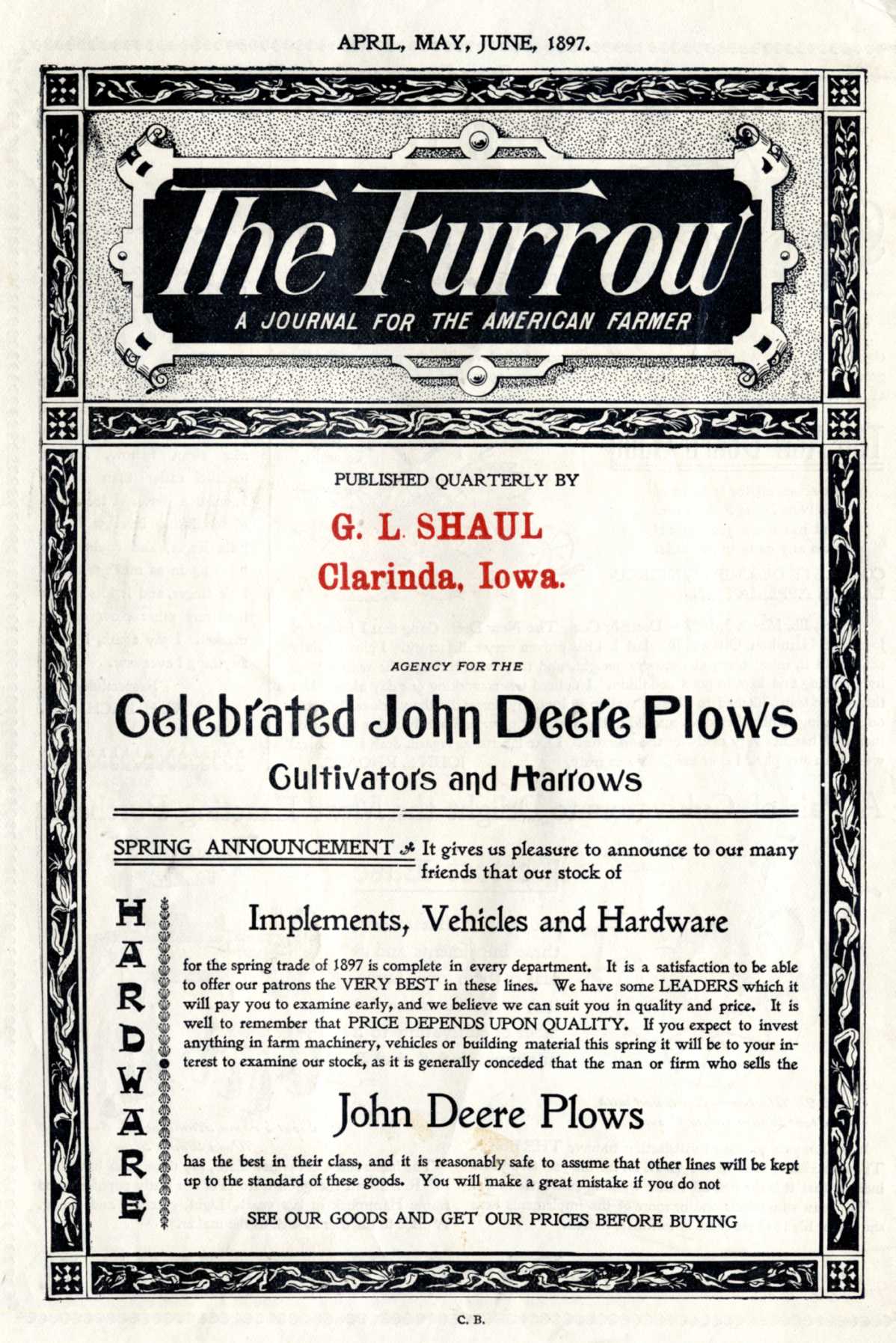 john deere the furrow